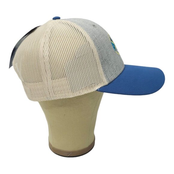 Kona Brewing Co Snapback Cap Embroidered Chino Twill Mesh Trucker Baseball Hat - Picture 11 of 13